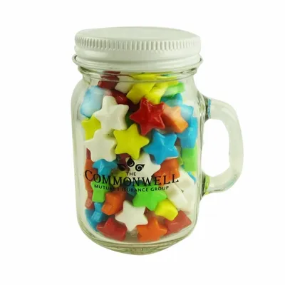 Glass Mini Mason Jars - Starzmania - Custom Canvas Now