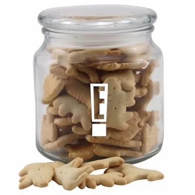 Jar ith Animal Crackers - Custom Canvas Now