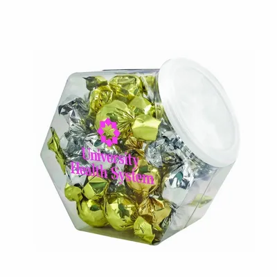 Penny Candy Jar - Twist Wrapped Truffles - Custom Canvas Now