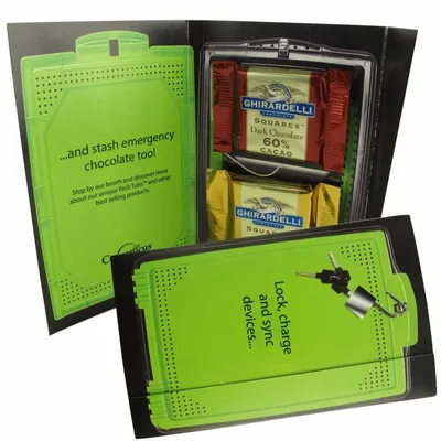 Calling Card - Ghirardelli Chocolate Squares - Custom Canvas Now