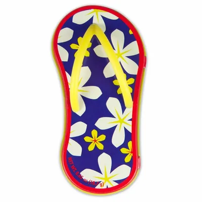 Floral Blue Flip Flop Mint Tin - Custom Canvas Now