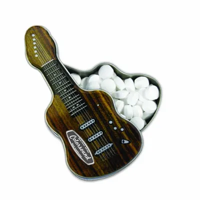 Electric Guitar-Shaped Mint Tin - Custom Canvas Now