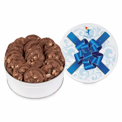 Fresh Beginnings Chocolate Double Chip Cookie Tin - Custom Canvas Now