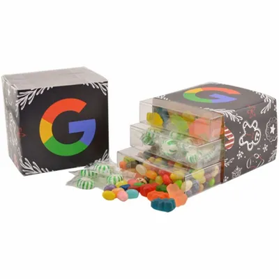 3 Way Candy Stack Acetate Tower - TRB827 - Custom Canvas Now
