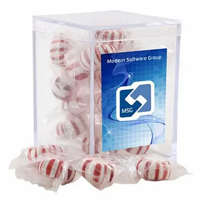 Small Acrylic Candy Box with Starlight Mints - Custom Canvas Now