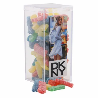 Acrylic Box with Sour Patch Kids - Medium - Custom Canvas Now