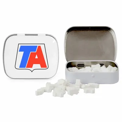 Domed Tin with Truck Shaped Mints - Custom Canvas Now