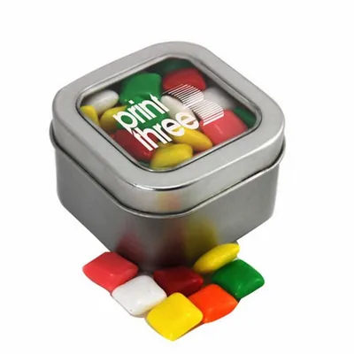 Window Tin with Mini Chicklets - SBF2500 - Custom Canvas Now