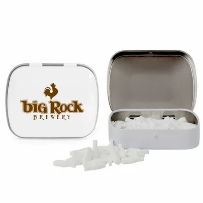 Domed Tin with Bottle Shaped Mints - Custom Canvas Now