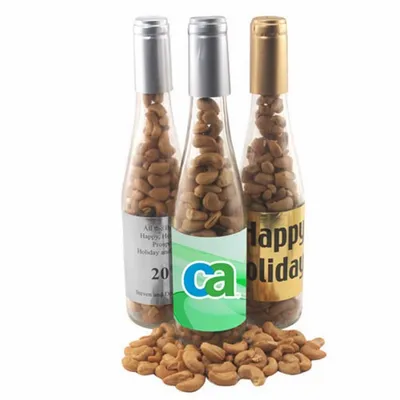 Champagne Bottle w/ Pistachios 11" - Custom Canvas Now