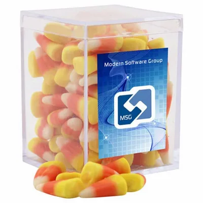 Acrylic Box with Candy Corn - Small - Custom Canvas Now