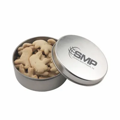 Round Tin with Animal Crackers - SBF3000 - Custom Canvas Now