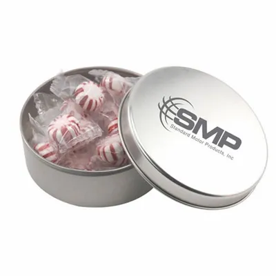 Round Tin with Starlight Peppermints - SBF3000 - Custom Canvas Now