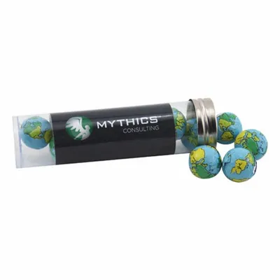 Tube with Chocolate Globes - TRB650 - Custom Canvas Now