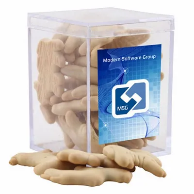 Acrylic Box with Animal Crackers - Small - Custom Canvas Now