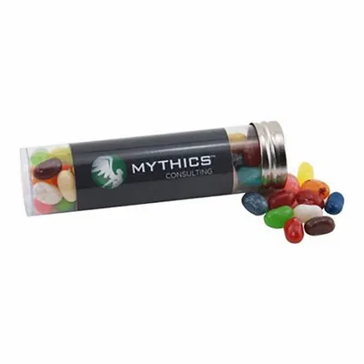 Medium 5" Candy Tube with Jelly Belly - Custom Canvas Now