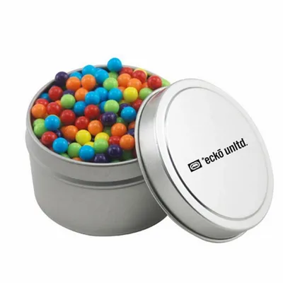 Round Tin with Mini Jawbreakers - SBF3100 - Custom Canvas Now