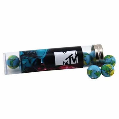 Tube with Chocolate Globes - TRB660 - Custom Canvas Now