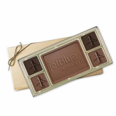 Custom Chocolate Squares Gift Box (6 1/2oz.) - Custom Canvas Now