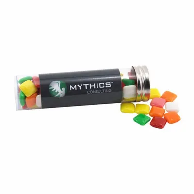 Tube with Mini Chicklets Gum - TRB650 - Custom Canvas Now