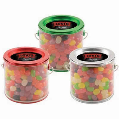 Tin Pail with Jelly Beans - Custom Canvas Now