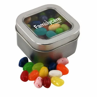 Window Tin with Jelly Bellies - SBF2500 - Custom Canvas Now