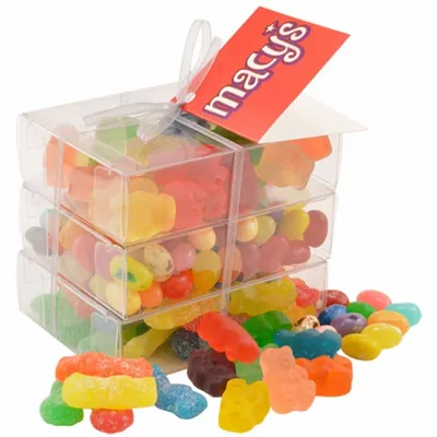 3 Way Gummy Stack Acetate Tower - Custom Canvas Now