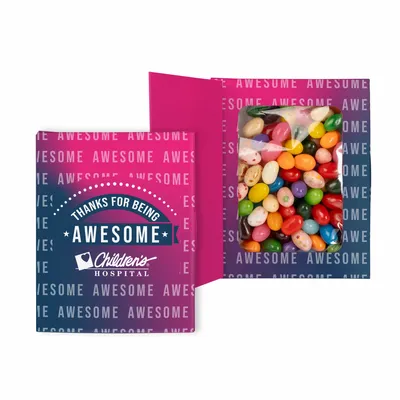 Book Window Box - Gourmet Jelly Beans - Custom Canvas Now