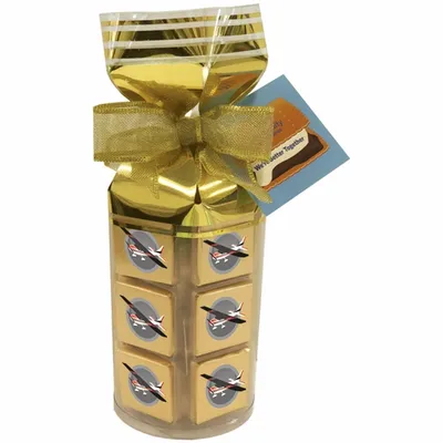 Thirty Six Piece Chocolate Foiled Square Gift Bag - Custom Canvas Now