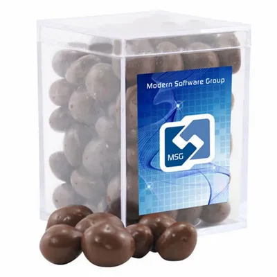 Acrylic Box with Choc Covered Peanuts - Small - Custom Canvas Now