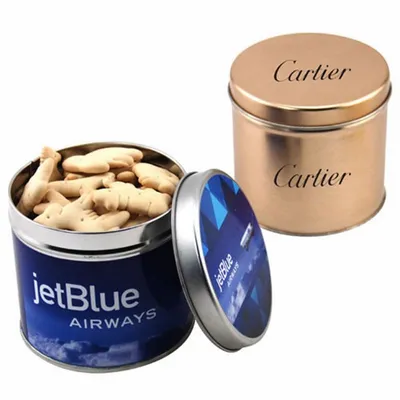 Round Tin with Animal Crackers - SBF4100 - Custom Canvas Now
