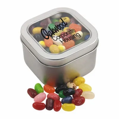 Window Tin with Jelly Bellies - SBF2700 - Custom Canvas Now