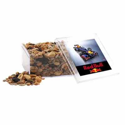 Acrylic Box with Trail Mix - Large - Custom Canvas Now