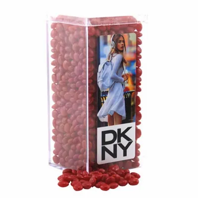 Acrylic Box with Red Hots - Medium - Custom Canvas Now