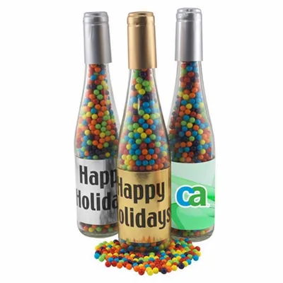 Champagne Bottle Mini Jawbreakers 11" - Custom Canvas Now