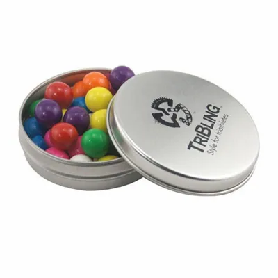 Round Tin with Gumballs - SBF2900 - Custom Canvas Now