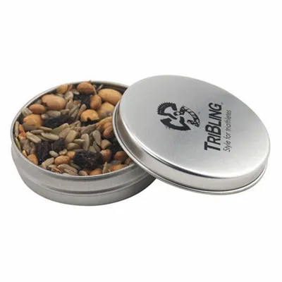 Round Tin with Trail Mix - SBF2900 - Custom Canvas Now