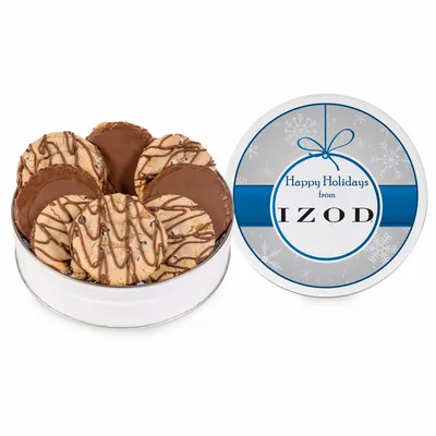 Fresh Beginnings Dreamy Drizzle Chocolate Chip Cookie Tin (Small) - Custom Canvas Now
