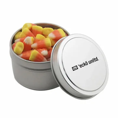 Round Tin with Candy Corn - SBF3100 - Custom Canvas Now