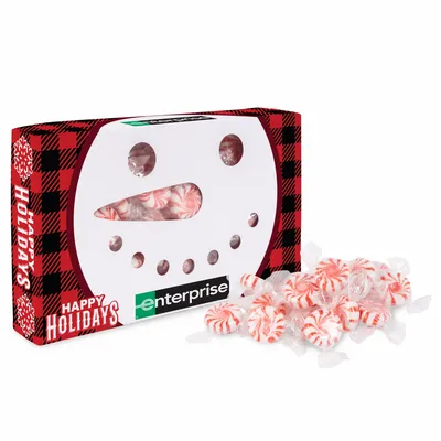 Snowman Die Cut Box with Starlight Mints - Custom Canvas Now