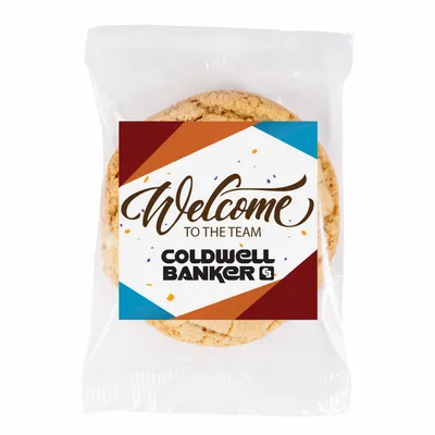 Fresh Beginnings Individually Wrapped Macadamia Nut Cookie - Custom Canvas Now