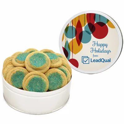 Fresh Beginnings Gourmet Sugar Cookie Tin - Custom Canvas Now