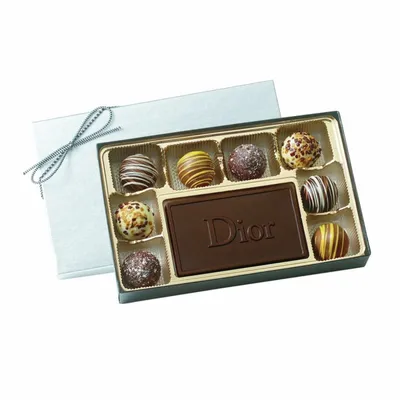 Truffle Gift Box with 8 Truffles - Custom Canvas Now