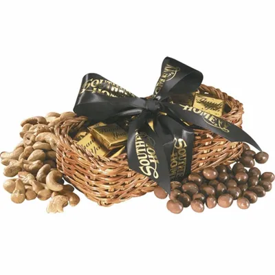 Gift Basket with Chocolate Sunflower Seeds - Custom Canvas Now