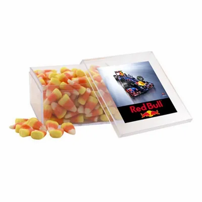 Acrylic Box with Candy Corn - Large - Custom Canvas Now