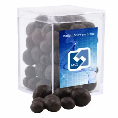 Acrylic Box with Choc Espresso Beans - Small - Custom Canvas Now