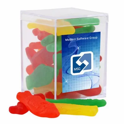 Acrylic Box with Swedish Fish - Small - Custom Canvas Now