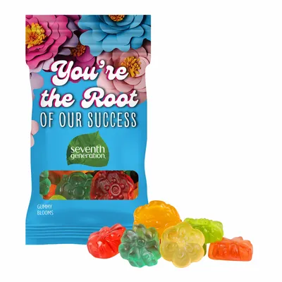 Clever Candy 1oz. Full Color DigiBag™ with Gummy Blooms - Custom Canvas Now