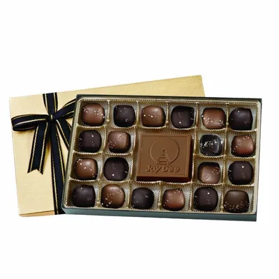 20 Piece Sea Salt Caramel Gift Box - Custom Canvas Now