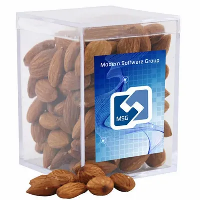 Acrylic Box with Almonds - Small - Custom Canvas Now